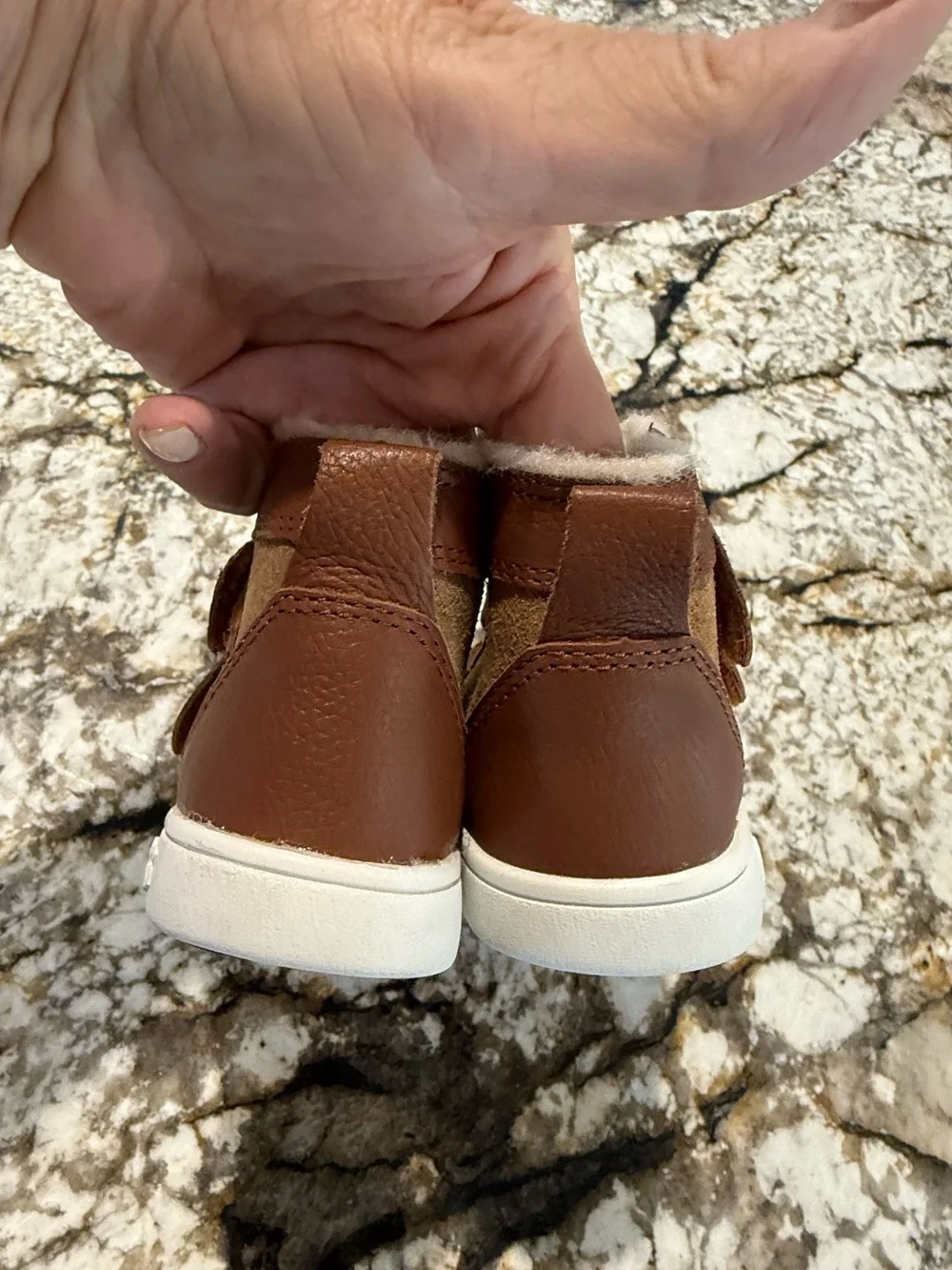 UGG Rennon Boot in Chestnut Brown. Toddler size 6. NWOT